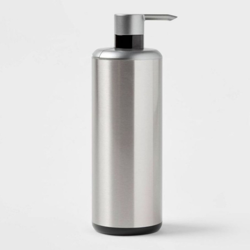 Threshold NWT Touchless Stainless Steel Soap Dispenser Battery Powered